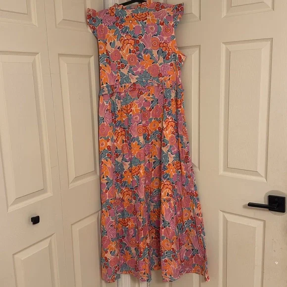 NWT Banjanan Constance Dress- Bloomsbury Dawn size XLarge - Picture 4 of 5